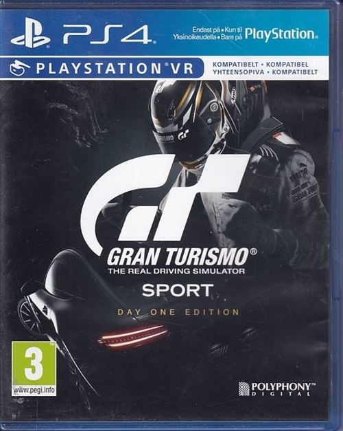 Gran Turismo Sport Day One Edition - PS4 - Playstation VR (B Grade) (Genbrug)